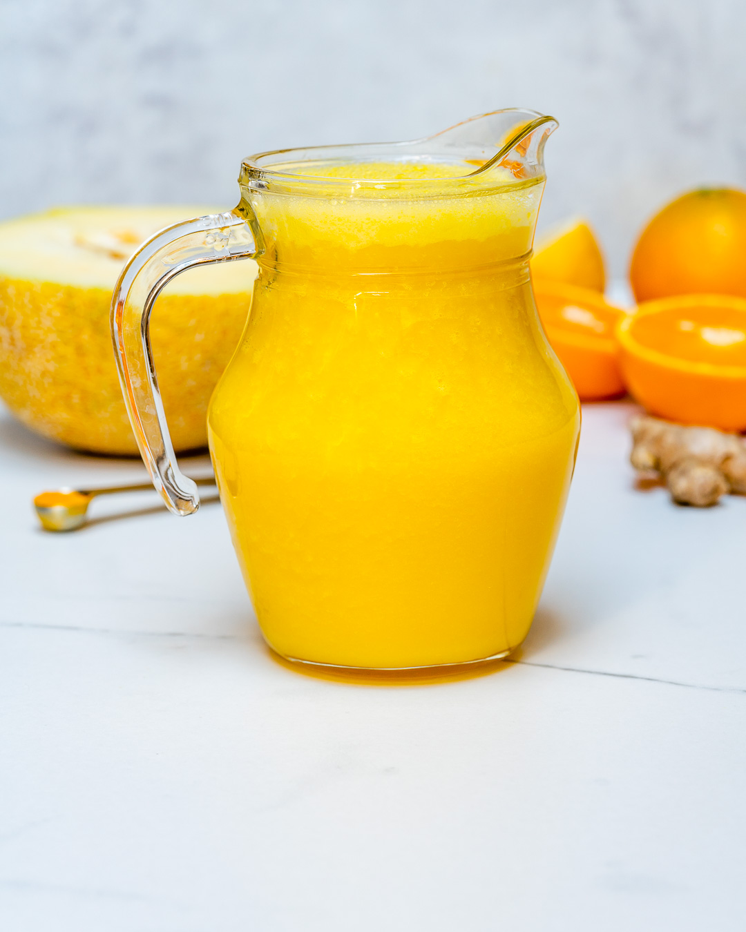 Cantaloupe Orange Ginger Turmeric Detox